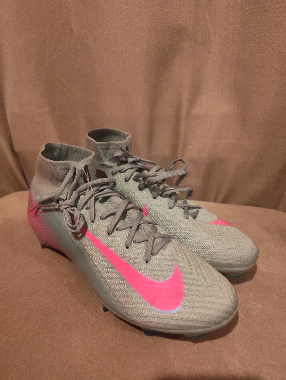 Nike Zoom Mercurial Superfly 10 Elite FG Prism Cleats Mens Sz 10 FQ1454-301 NWOB